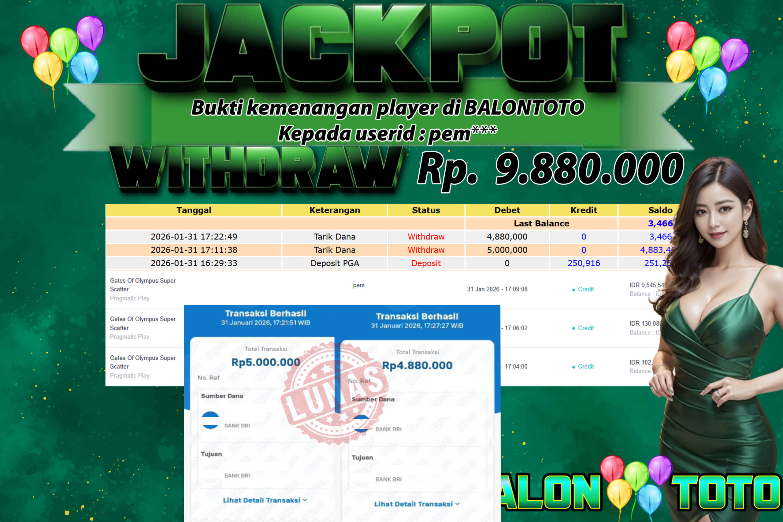 Prediksi BALONTOTO